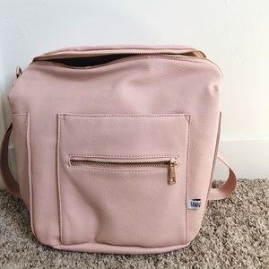 Fawn Design Blush purse/ diaper bag backpack